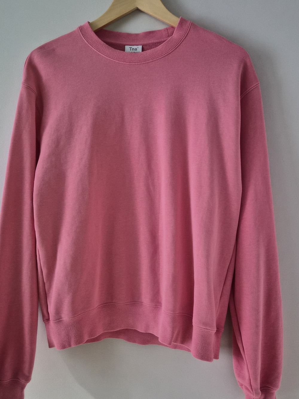 TNA AIRY Pink Crewneck Sweatshirt